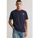 Gant Herr Archive Shield broderad T-shirt Blå