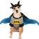 Pet Batman Costume Black/Gray/Yellow