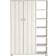 GFW Bideford Tall White Shoe Rack 79.6x119.5cm