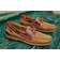 Chatham mens leather bermuda ii g2 walnut/seahorse boat shoes