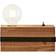 Lindby Sverina Brown/Black Bordlampe