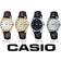 Casio ltp-v004l-1a mit schwarzem zifferblatt und schwarzem