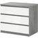 Furniture To Go Naia Gloss Chest of Drawer