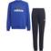 adidas Träningsoverall Essentials Fleece Big Logo Blå/Vit Barn Blå