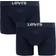 Levi's Solid Basic Boxer - Blå/Hvid