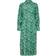 Selected Walda Printed Midi Dress - Absinthe Green