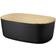 Stelton Rig-Tig Box-It Black 34.5cm Bread Box