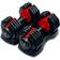 Strongology Urban25 Home Fitness Black Red Adjustable Smart Dumbbells from 2.5kg upto 25kg Training Weights