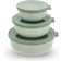 Mepal Cirqula Lav - Nordic Sage Køkkenbeholder 3stk 1.25L