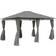 Charles Bentley 3M X 4M Steel Art Large Gazebo With