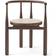 NEW WORKS. Bukowski Walnut Rattan Kitchen Chair