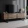 Skånska Möbelhuset Luxe Walnut Black TV-bänk 180x50cm