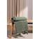 Yard Caliche Woven Textured Tasselled Blankets Green