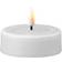 Deluxe Homeart fyrfadslys hvide store Pk. LED-lys 2stk