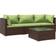 vidaXL Patio 4 Piece, Sectional Outdoor Lounge Set