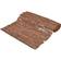 vidaXL Bark Fence 1000x70cm