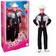 Barbie The Movie Ken Doll Wearing Black and White Western Outfit HRF30