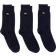 Lacoste Piqué Socks 3-pack - Navy Blue