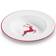 Gmundner Bordeaux Red Deer Soup Plate 24cm