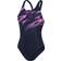 Speedo Women's HyperBoom Placement Muscleback Swimsuit - Navy/Purple