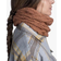 Buff Caryn Knitted & Polar Neck Warmer - Brown