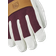 Hestra Voss CZone 5 Finger Gloves - Bordeaux