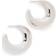 Isabel Marant Shiny Crescent Hoop Earrings - Silver