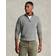 Polo Ralph Lauren Merino Knitted Half Zip Sweater Fawn Grey Heather