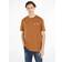 Tommy Jeans Chest Logo Print T-Shirt in Cotton and Regular Fit with Crew Neck Brown