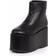 Ellie Shoes Shoes Herren Plateau Stiefeletten, Schwarz Blkp