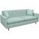 Homcom Modern Blue Sofa 165cm 2 Seater