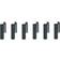 Uyuni Mini Taper Clips 6-Pack Green Candlestick