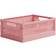 Made Crate Crate Foldekasse Midi Candyfloss Pink Crate Foldekasse Opbevaringsboks