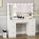 Boahaus Yara Bedroom White Dressing Table 14.6x46.3"