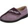 Padders HUG EE Fit Touch Fasten Slippers Purple/Lavender: