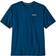 Patagonia Mens P-6 Mission Organic T-Shirt, Lagom Blue