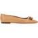 Ferragamo Vara leather ballet flats BROWN