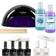 Mylee Convex Curing Kit with Gel Nail Polish Essentials 7-pack