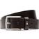 Tommy Hilfiger Denton Flag Keeper Leather Belt DARK BROWN UK46in