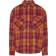 Palm Angels Brushed wool check oveshirt