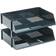 Deflecto Heavy-Duty 2 Tier Side Loading Letter Tray