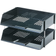 Deflecto Heavy-Duty 2 Tier Side Loading Letter Tray