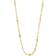 Pilgrim Hallie Necklace - Gold/Transparent