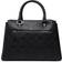 Guess Galeria Status Double Compartment Medium Satchel - Black