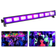 BeamZ BUV93 LED Blacklight BAR med hög effekt på 8x 3W, UV ljus med 8x3W LED UV Blacklight