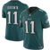 Nike Men's A.J. Brown Midnight Green Philadelphia Eagles Vapor F.U.S.E. Limited Jersey