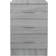 vidaXL 38x35x56cm Grey Sonoma Nattbord 35x38cm