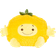Noxxiez Cozy Noxxiez Krammebamse, ananas