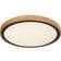 Globo Bruno LED-loftlampe træramme CCT Loftplafond