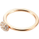 Efva Attling Love Bead Ring - Gold/Diamonds